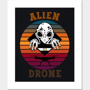 Alien Drone Posters and Art